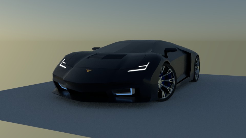Supercar Tavaculo (Inspired by Lamborghini) preview image 4